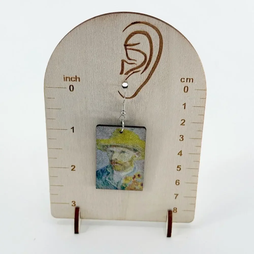 Van Gogh Paintings Earrings | Novelty Earrings | Unique Earrings | Fun Earrings